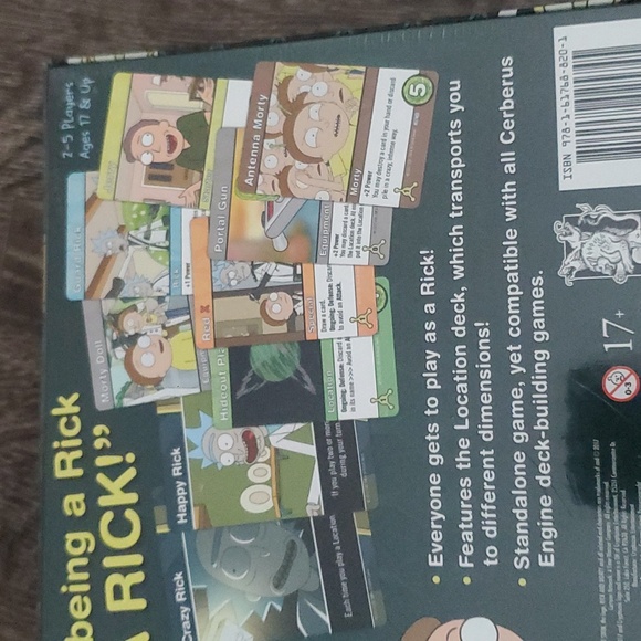 Rick And Morty: Close Rick-Counters Of The Rick Kind Deck-Building Game - NEW - Picture 5 of 7